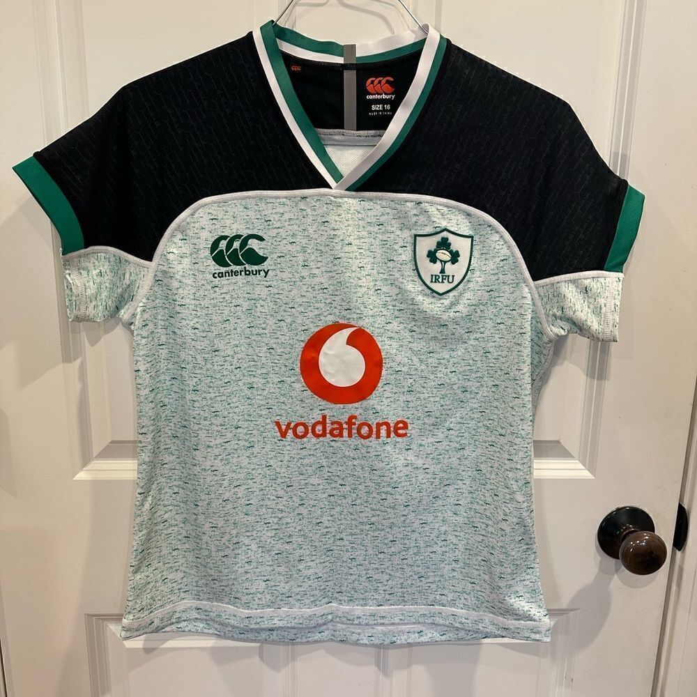 Canterbury size 16 rugby away jersey